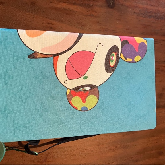 Louis Vuitton MURAKAMI Blue and Multicolor Character Notebook NEW WITH BOX! - Picture 11 of 11